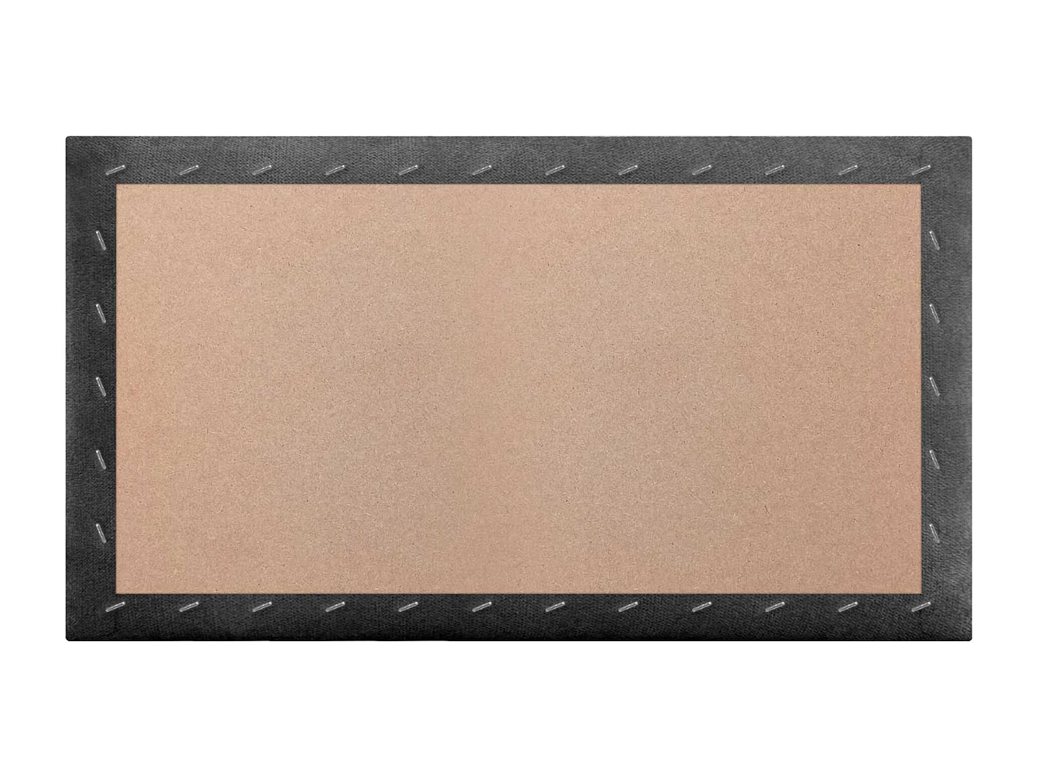 DHOME Lot de 6 Panneaux Rembourrés en Tissu Aqualine Autocollants pour Mur Acoustiques Absorbants Protection contre (Gris cendré, 60x40cm, x6)