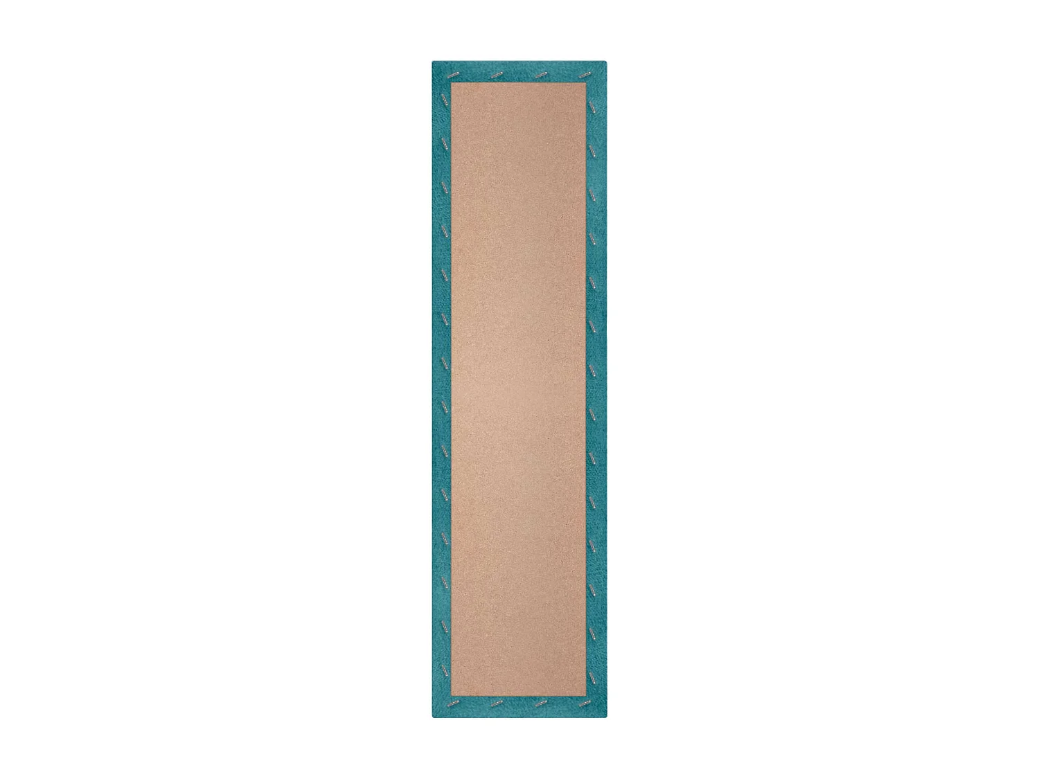 DHOME Lot de 1 Panneaux muraux en tissu auto-adhésifs Panneaux muraux absorbants acoustiques Protection contre les chocs (Turquoise, 60x30cm, x1)