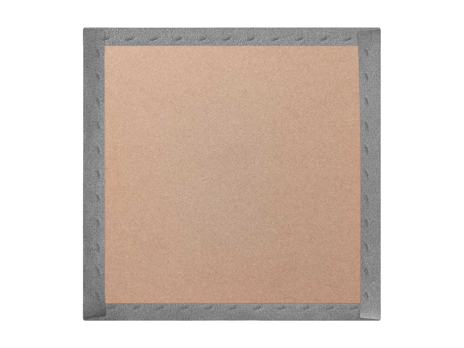 DHOME Lot de 1 Panneaux muraux en tissu auto-adhésifs Panneaux muraux absorbants acoustiques Protection contre les chocs (Gris, 60x60cm, x1)