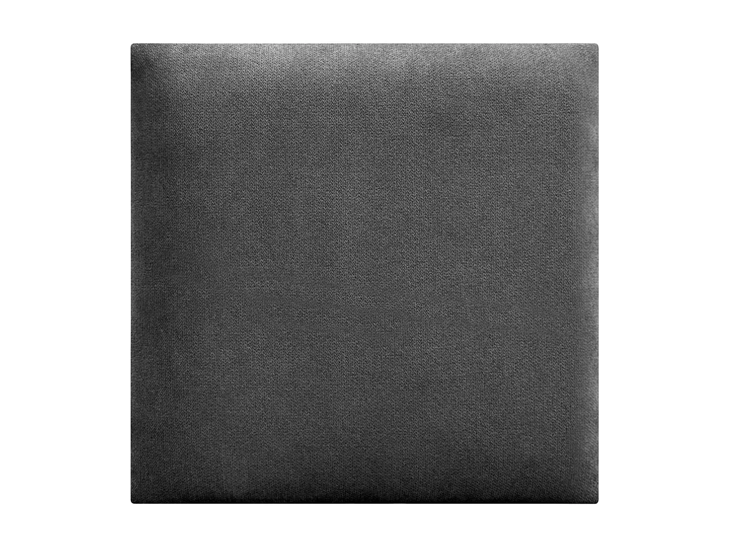 DHOME Lot de 1 Panneaux muraux en tissu auto-adhésifs Panneaux muraux absorbants acoustiques Protection contre les chocs (Gris cendré, 60x60cm, x1)