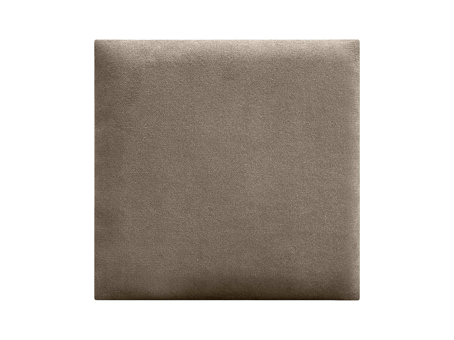 DHOME Lot de 8 Panneaux Rembourrés en Tissu Aqualine Autocollants pour Mur Acoustiques Absorbants Protection contre les Chocs (Terre, 60x60cm, x8)