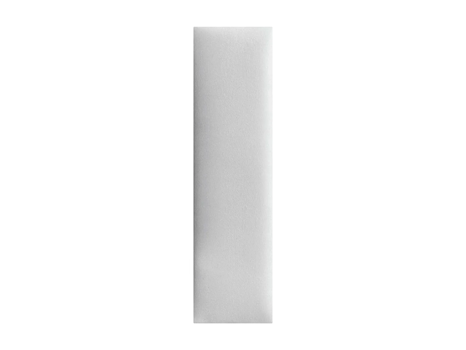 DHOME Lot de 8 Panneaux Rembourrés en Tissu Aqualine Autocollants pour Mur Acoustiques Absorbants Protection contre les Chocs (Blanc, 60x20cm, x8)