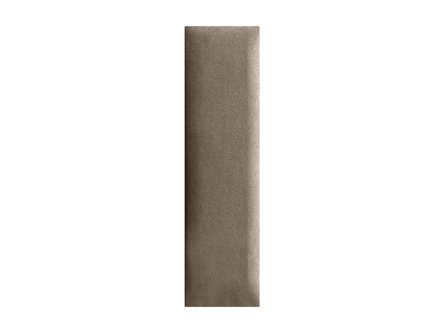 DHOME Lot de 6 Panneaux Rembourrés en Tissu Aqualine Autocollants pour Mur Acoustiques Absorbants Protection contre les Chocs (Terre, 60x20cm, x6)