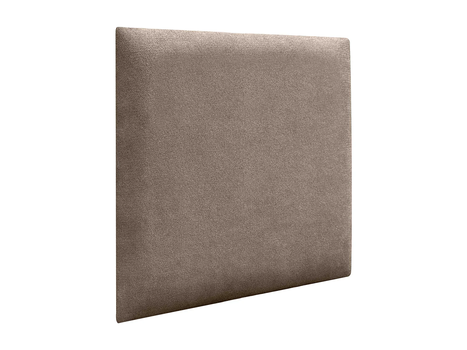 DHOME Lot de 8 Panneaux Rembourrés en Tissu Aqualine Autocollants pour Mur Acoustiques Absorbants Protection contre les Chocs (Terre, 50x50cm, x8)