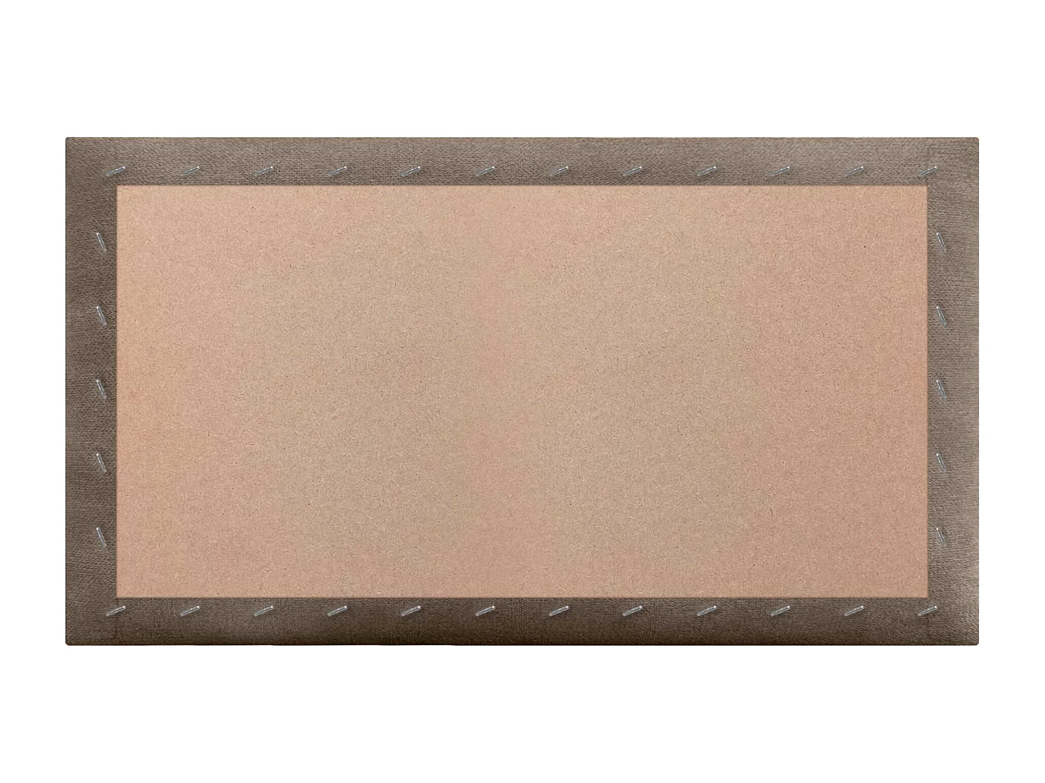 DHOME Lot de 8 Panneaux Rembourrés en Tissu Aqualine Autocollants pour Mur Acoustiques Absorbants Protection contre les Chocs (Terre, 60x50cm, x8)