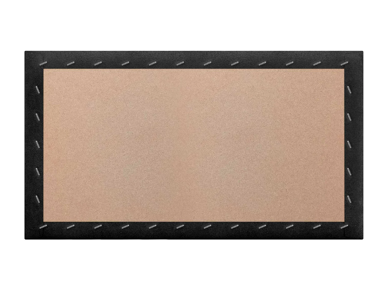 DHOME Lot de 8 Panneaux Rembourrés en Tissu Aqualine Autocollants pour Mur Acoustiques Absorbants Protection contre les Chocs (Noir, 50x30cm, x8)