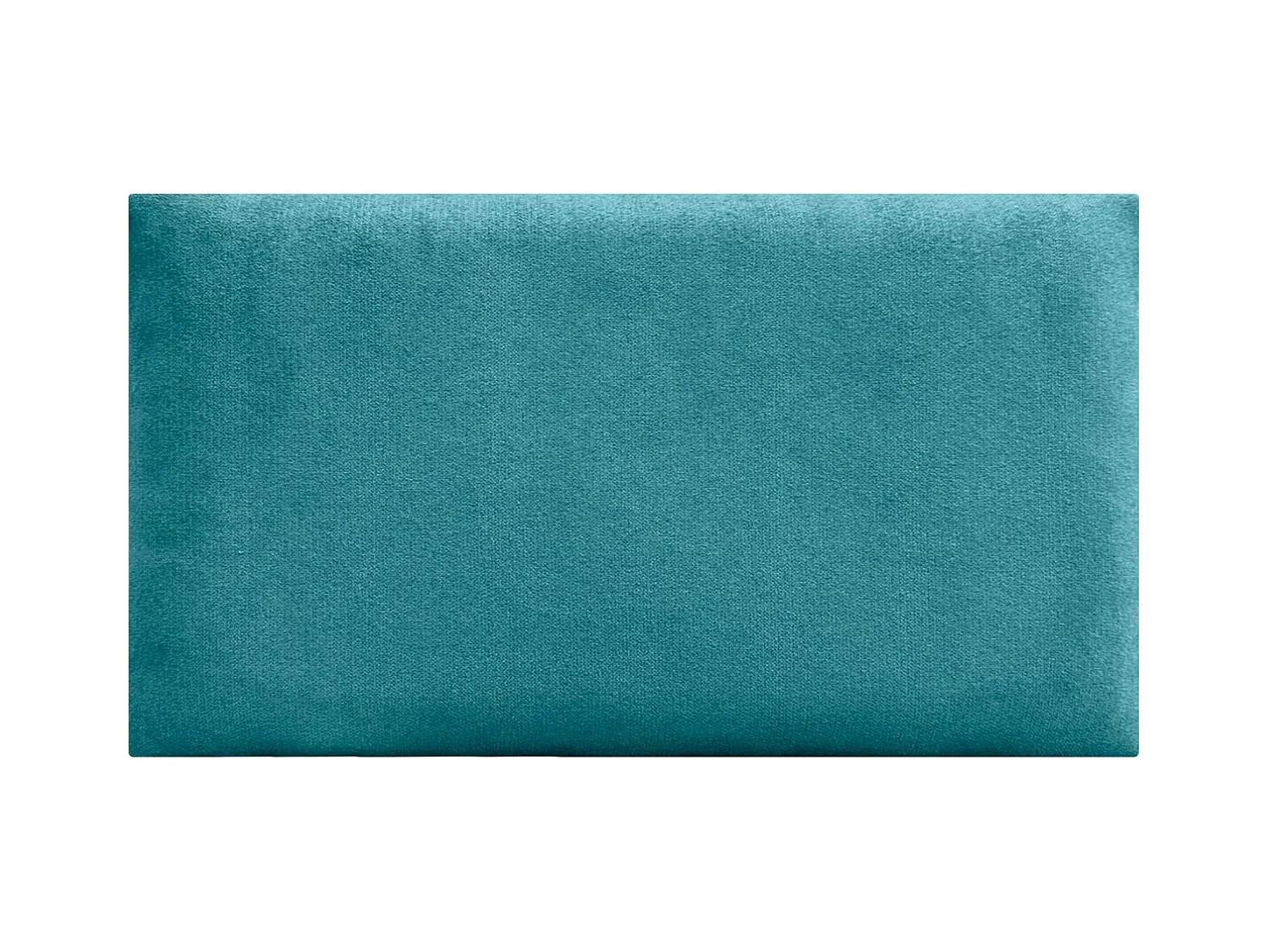 DHOME Lot de 8 Panneaux Rembourrés en Tissu Aqualine Autocollants pour Mur Acoustiques Absorbants Protection contre les Chocs (Turquoise, 50x40cm, x8)