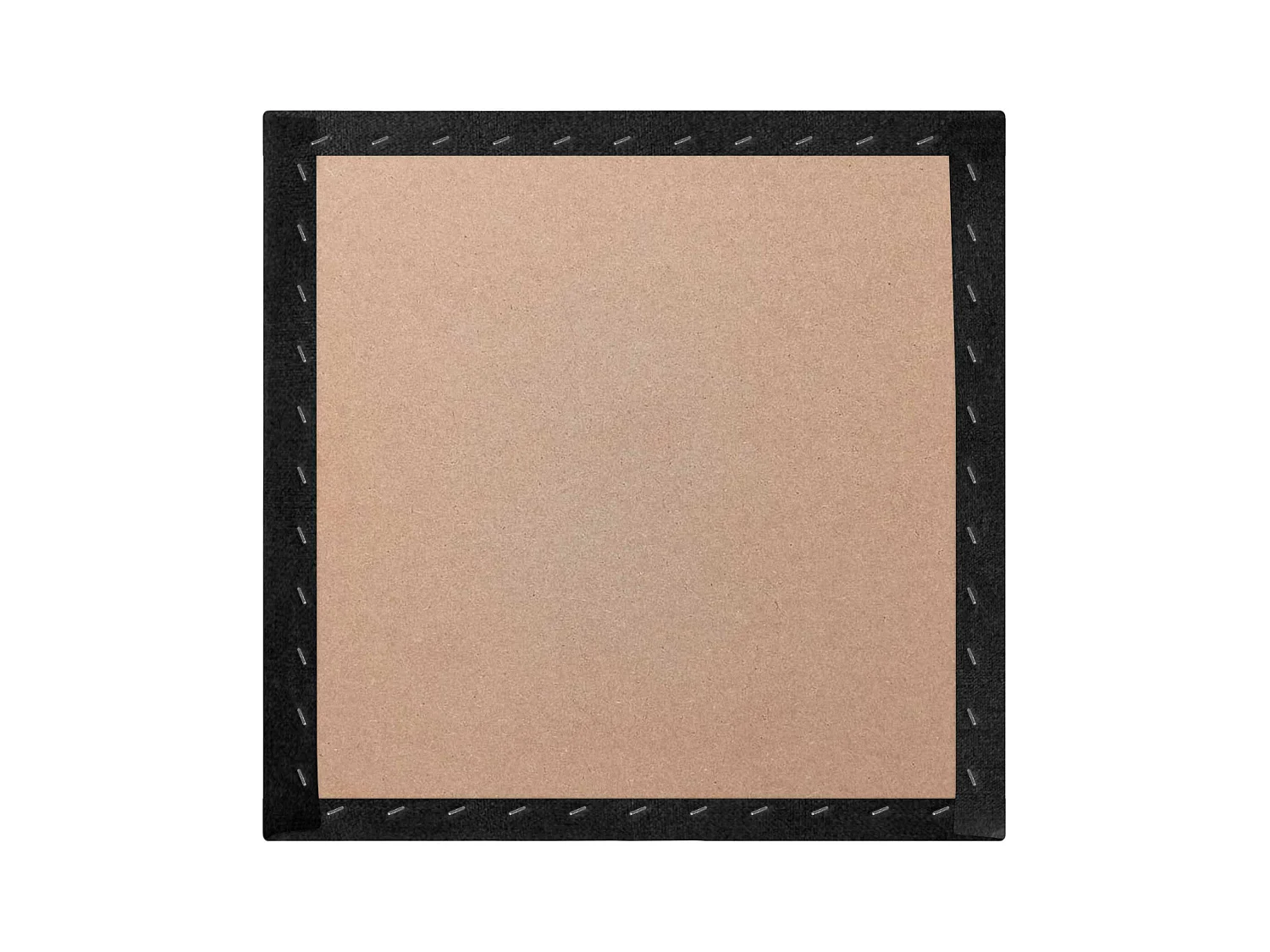 DHOME Lot de 6 Panneaux Rembourrés en Tissu Aqualine Autocollants pour Mur Acoustiques Absorbants Protection contre les Chocs (Noir, 60x60cm, x6)