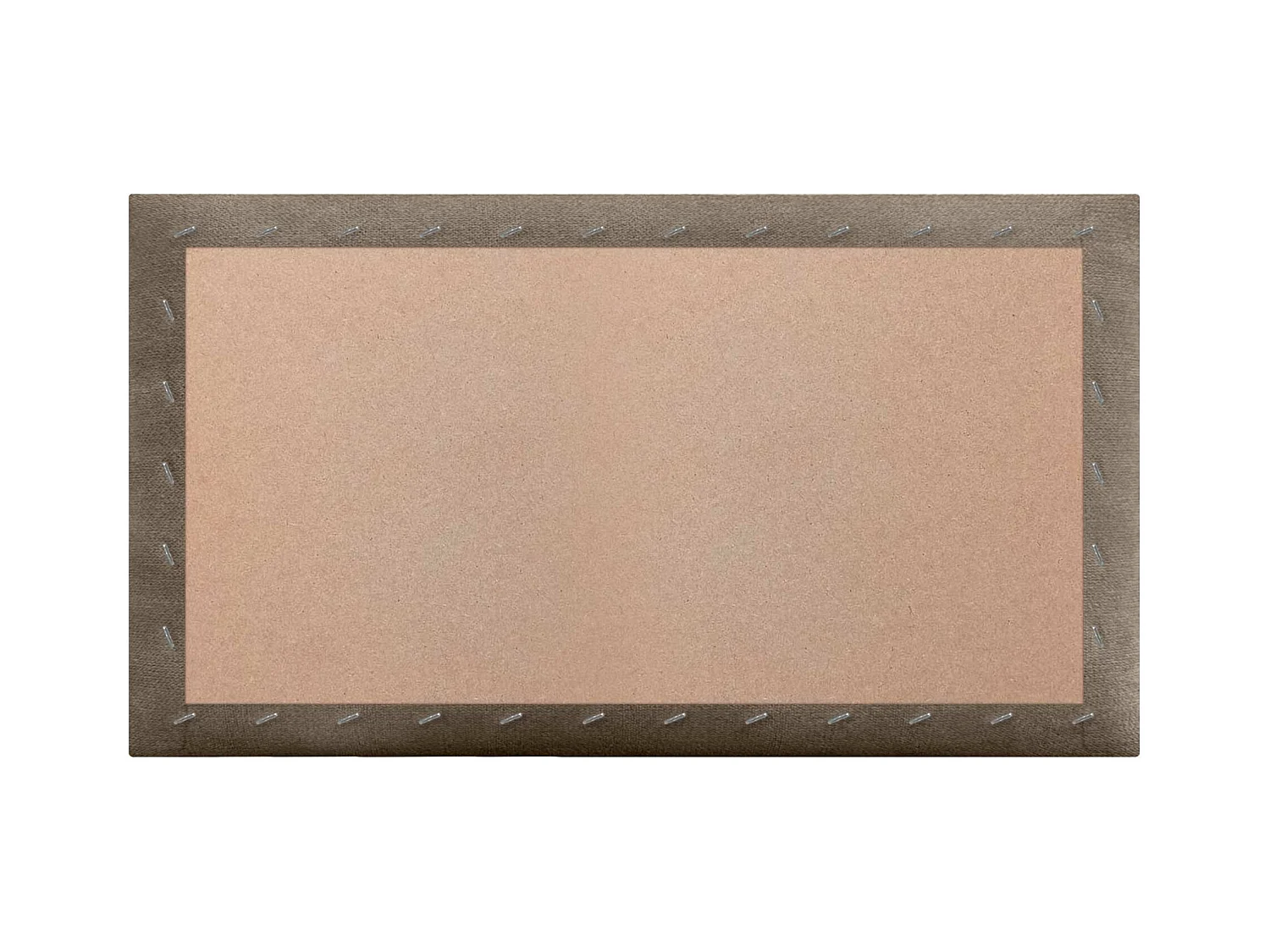 DHOME Lot de 8 Panneaux Rembourrés en Tissu Aqualine Autocollants pour Mur Acoustiques Absorbants Protection contre les Chocs (Terre, 50x30cm, x8)