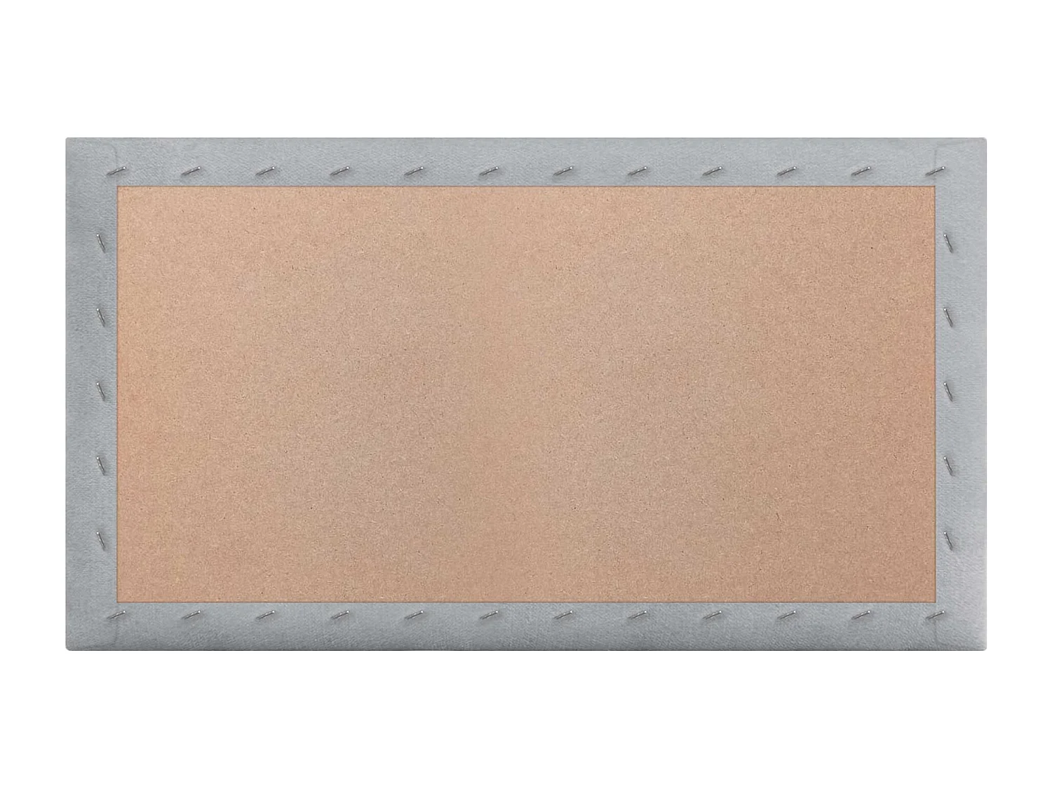 DHOME Set di 8 Pannelli Rivestiti in Tessuto Aqualine Autoadesivi per Parete Acustici Assorbenti Protezione Impatti (Grigio chiaro, 50x30cm,x8)