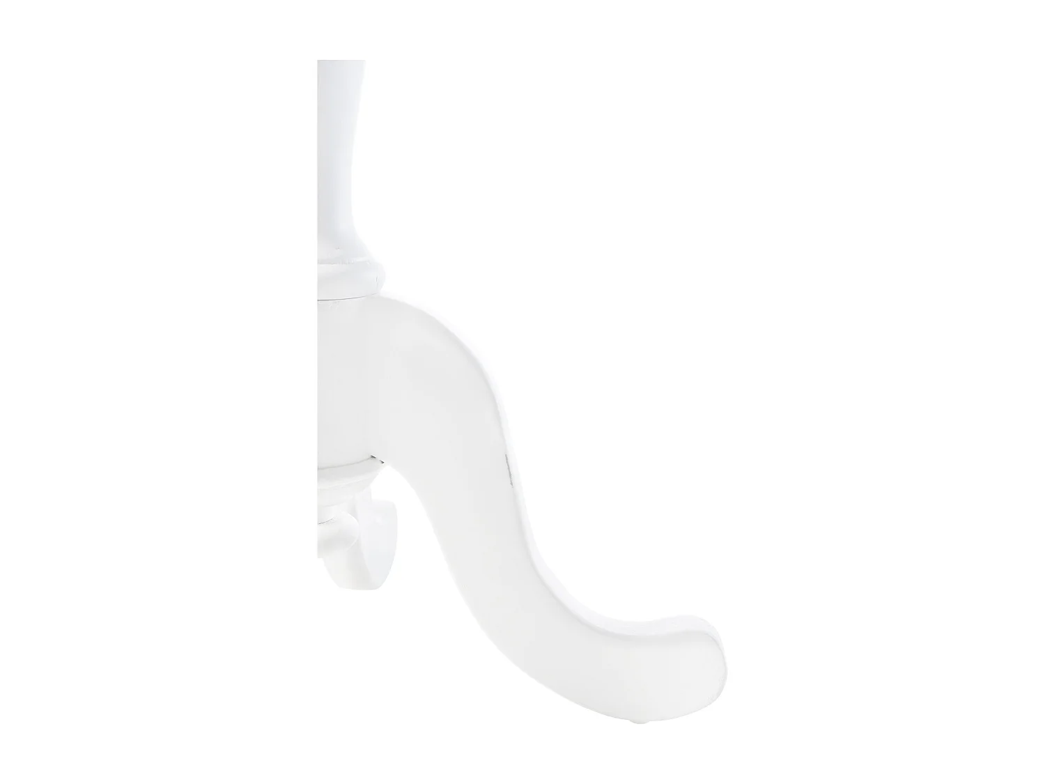 Table d'appoint - carré - Bois - 50 x 50 cm - Nature / Blanc - Goa