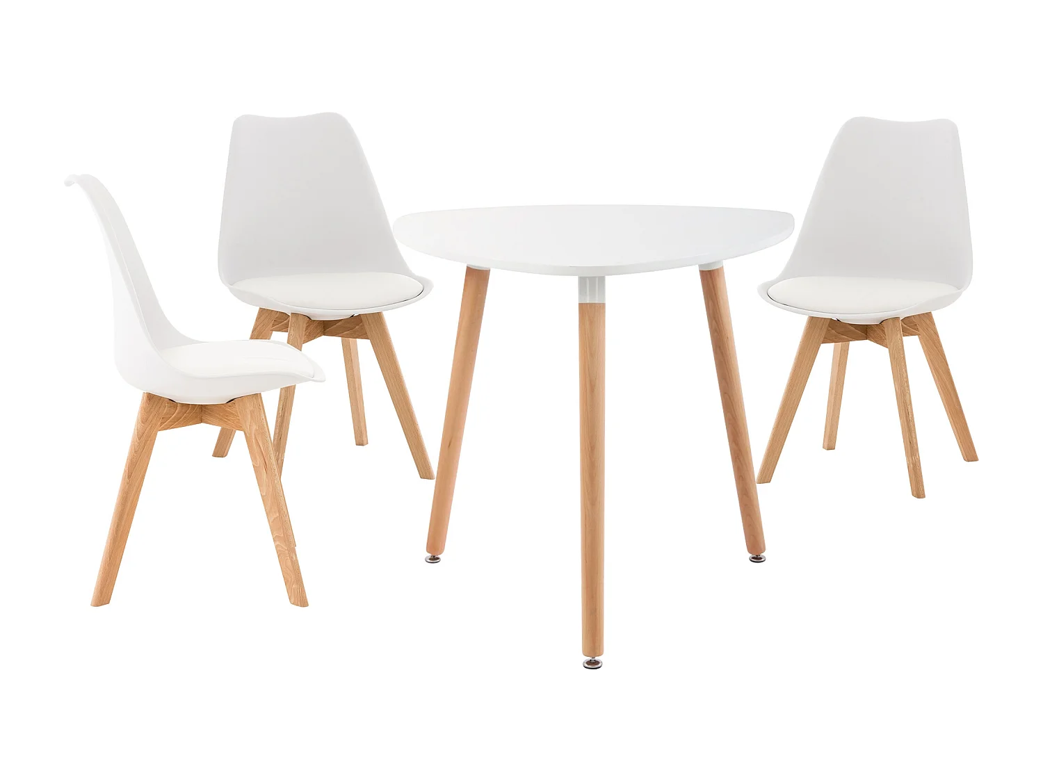 Essgruppe - Tisch + 3 Stühle - Libanera