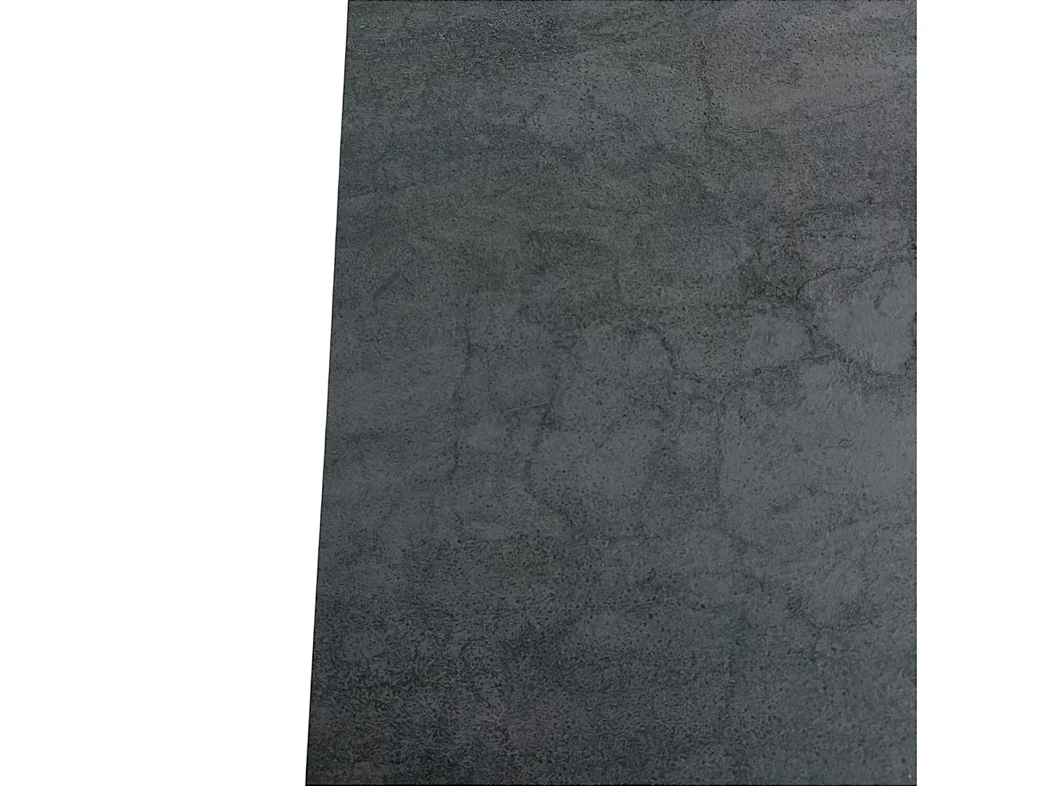 Table en céramique grise avec pied mikado 180-240 cm LOMBARDIE