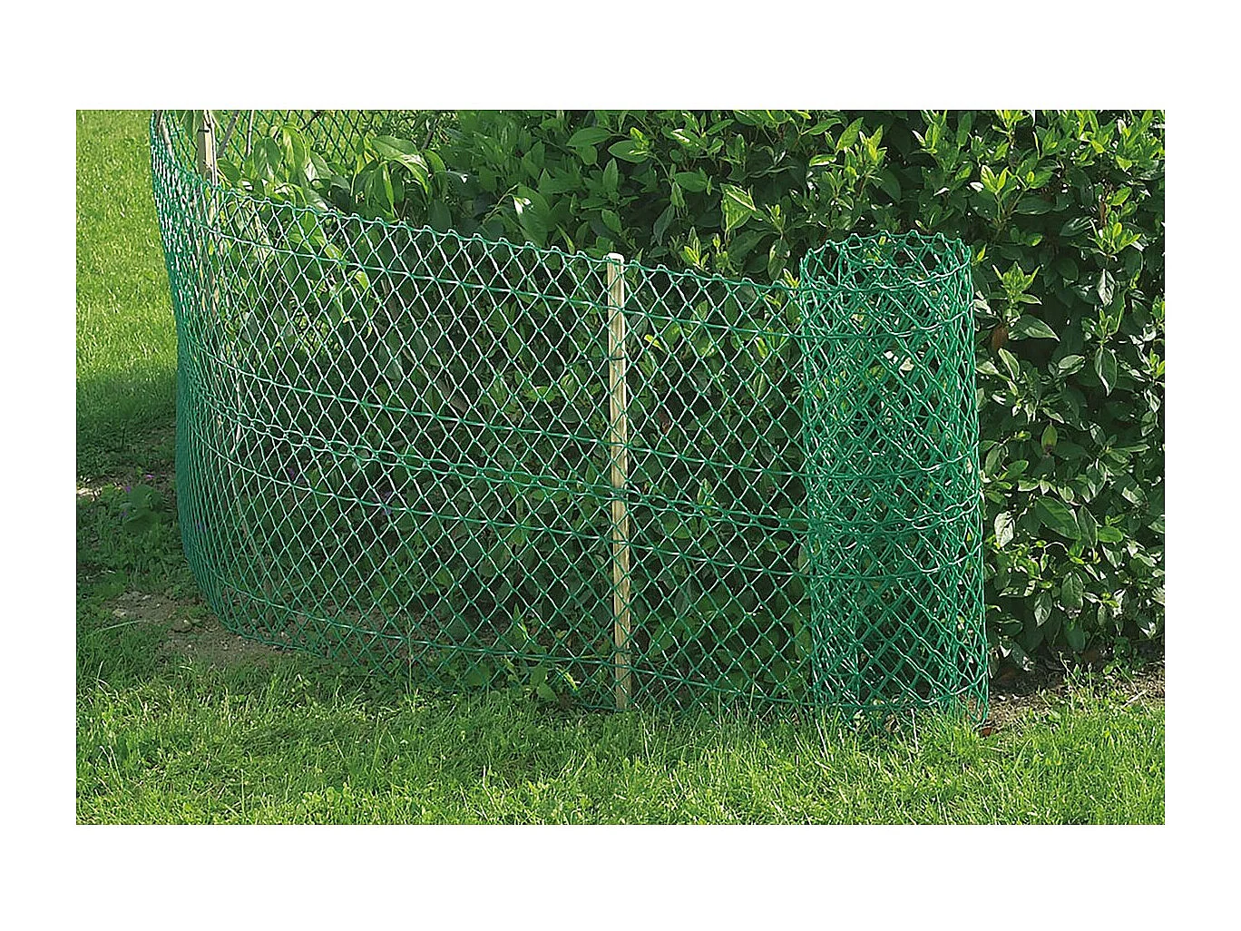 Malla plástica "Floranet" 0,40 x 25 m Verde HDPE