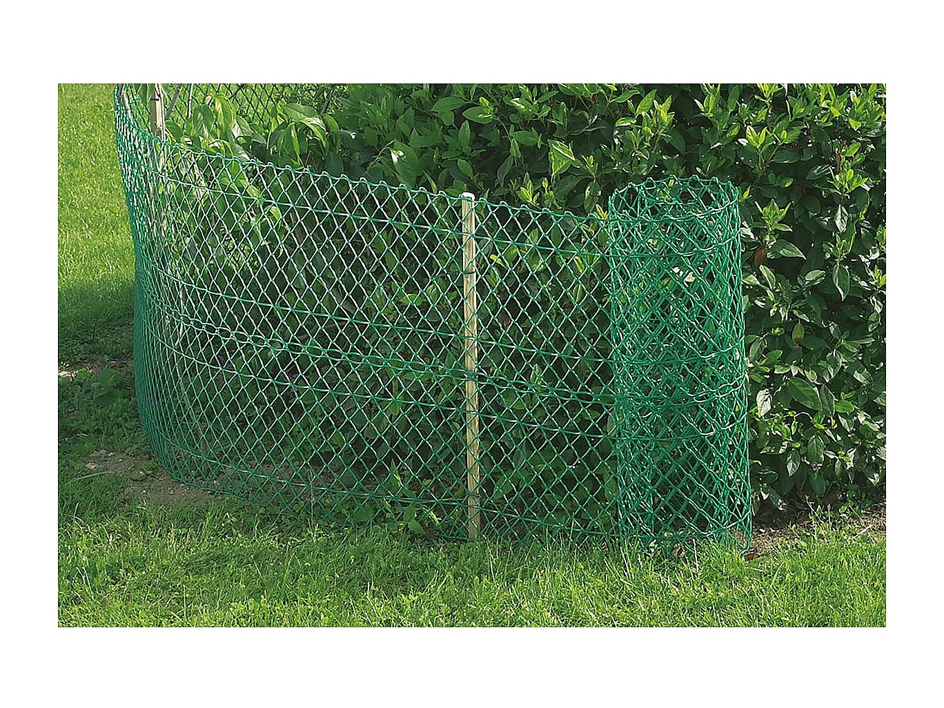 Malla plástica "Floranet" 0,40 x 25 m Verde HDPE