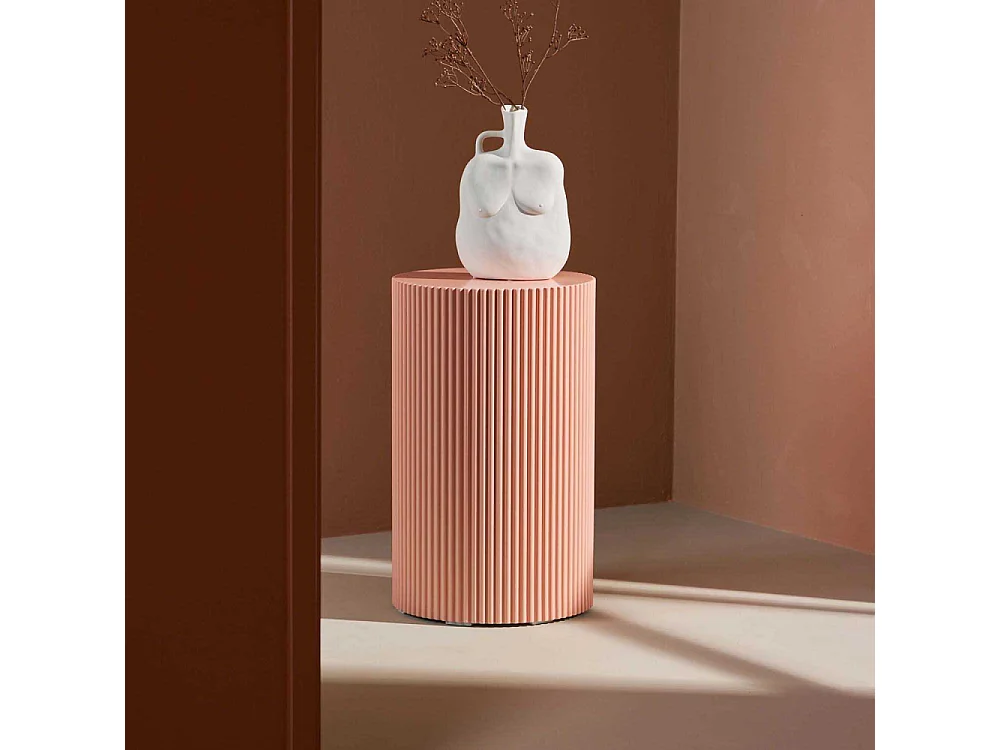 Lenox bijzettafel Ø30cm perzikkleurig.