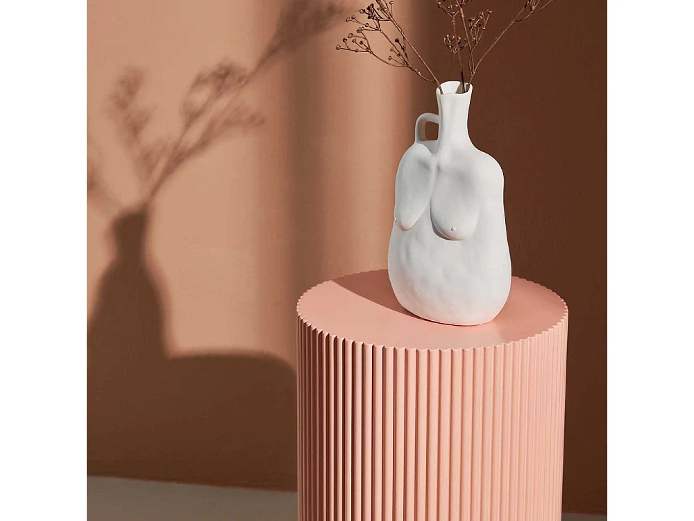 Lenox bijzettafel Ø30cm perzikkleurig.