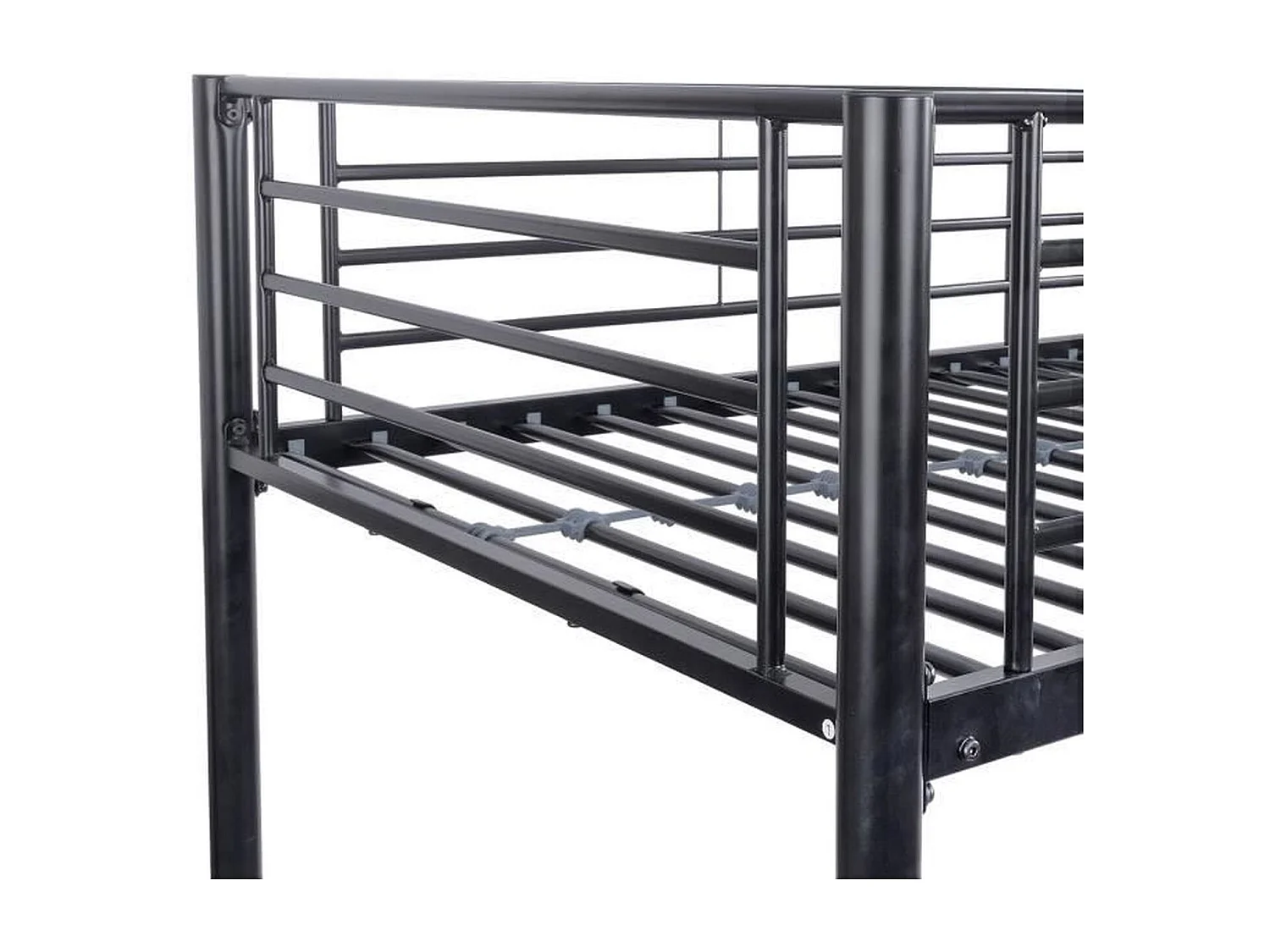 Litera de Metal Negro BRUCE BRUCE - Somieres Incluidos 90/140 x 190 cm