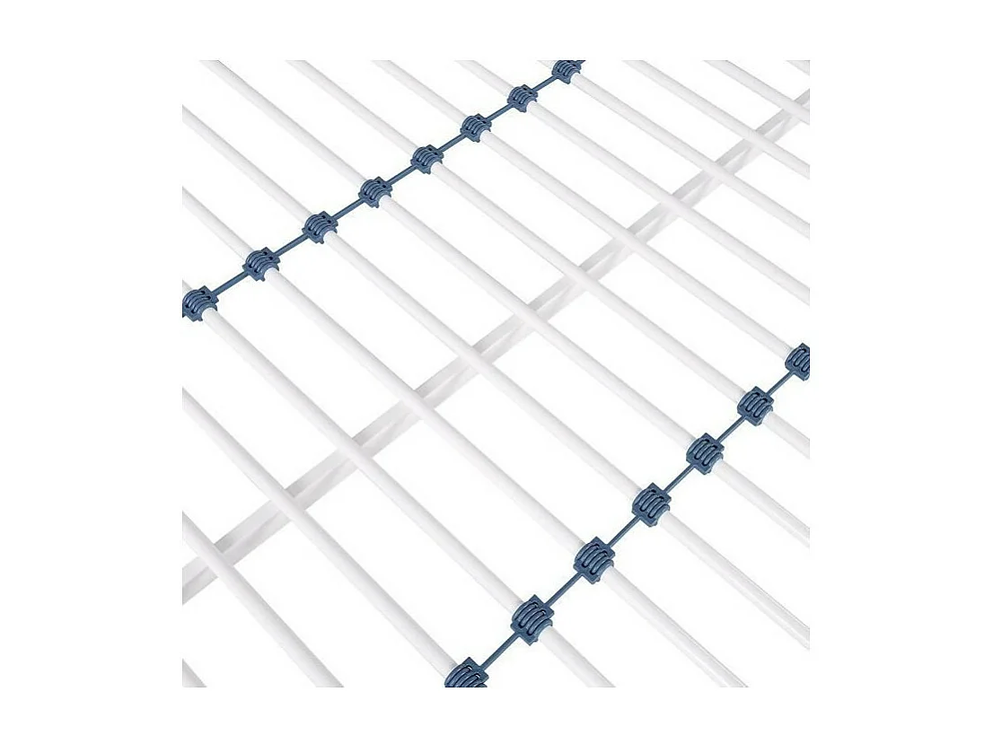 Stapelbedden BRUCE BRUCE - Wit - Metaal - 90/140 x 190 cm - Lattenbodems inbegrepen