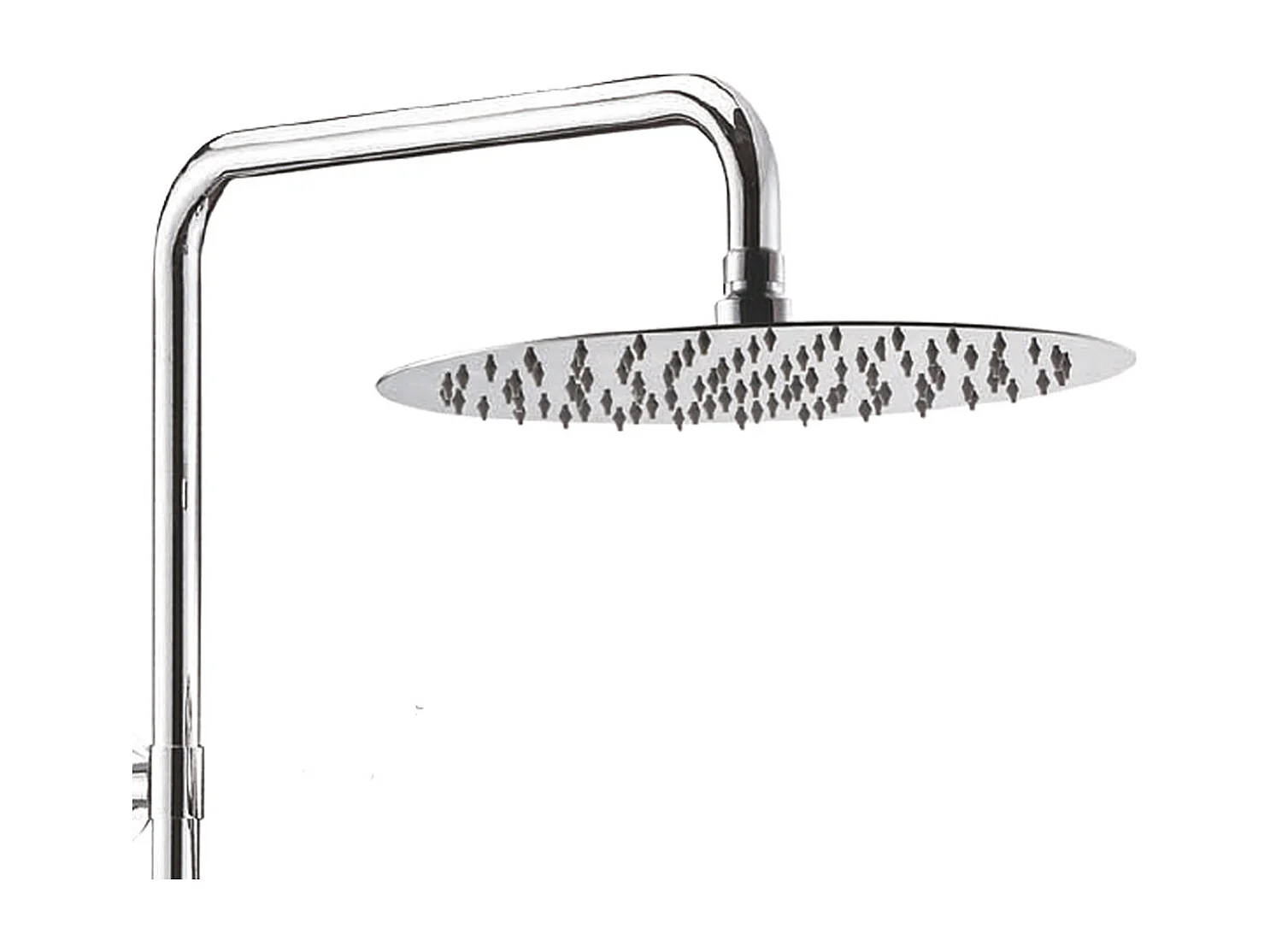 Allure thermostatische Duschsäule verchromt Essebagno