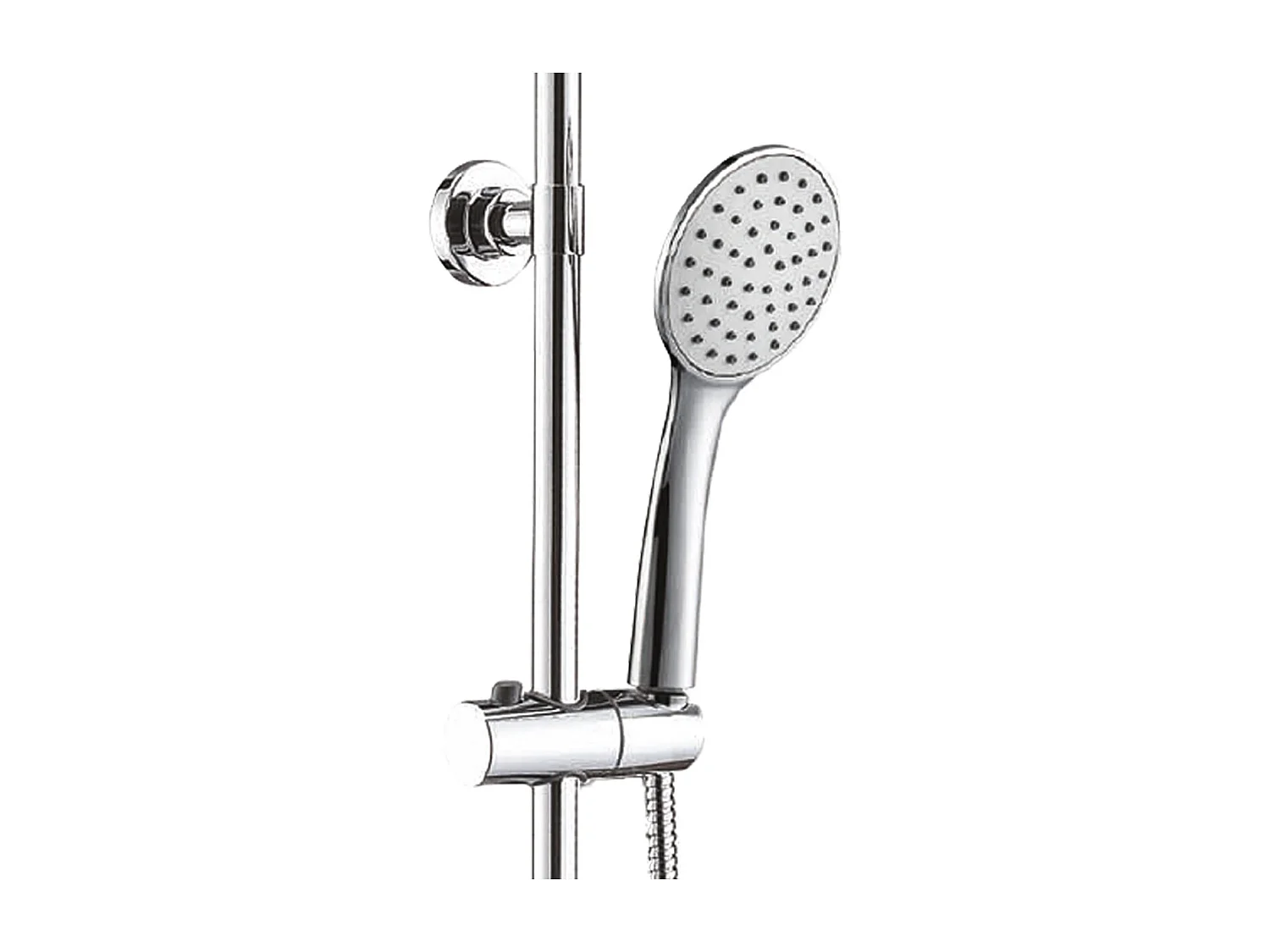 Allure coluna de duche termostática cromada Essebagno