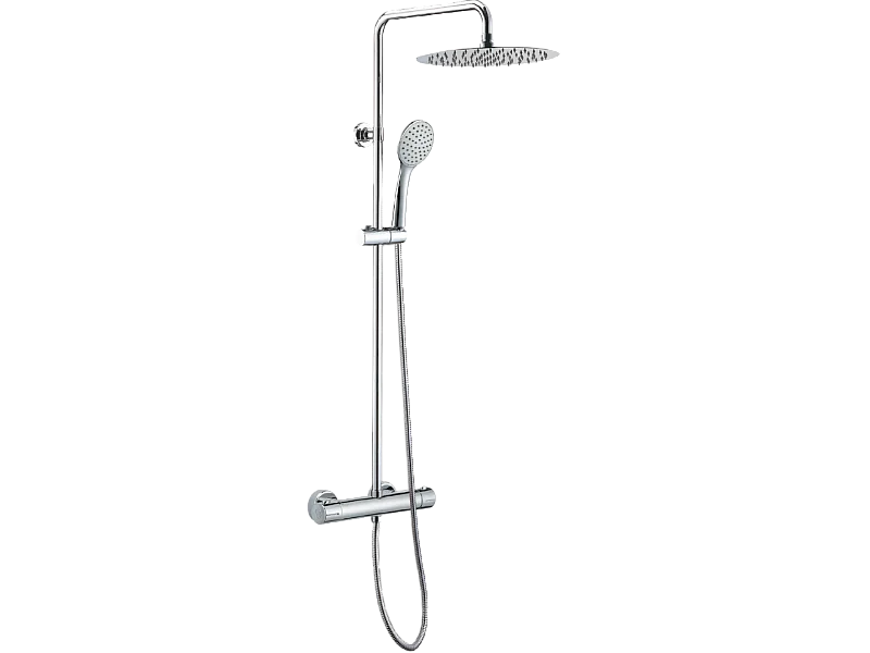 Allure columna de ducha termostática cromada Essebagno