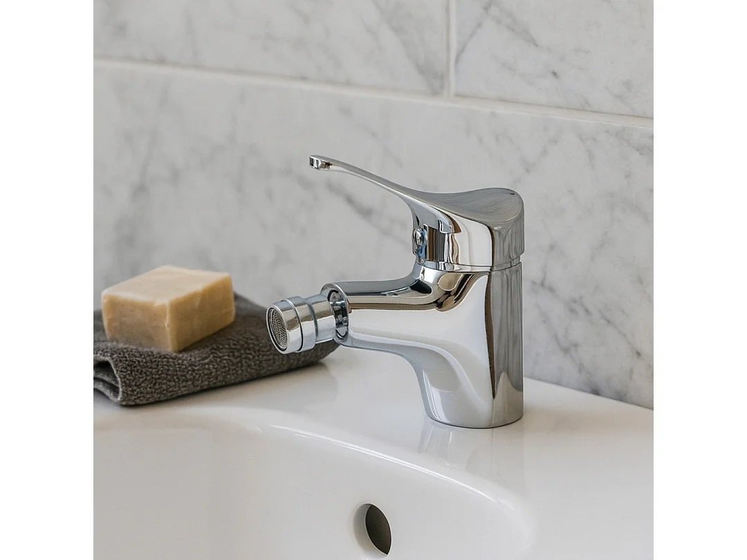 Target misturador de bidé cromado Essebagno