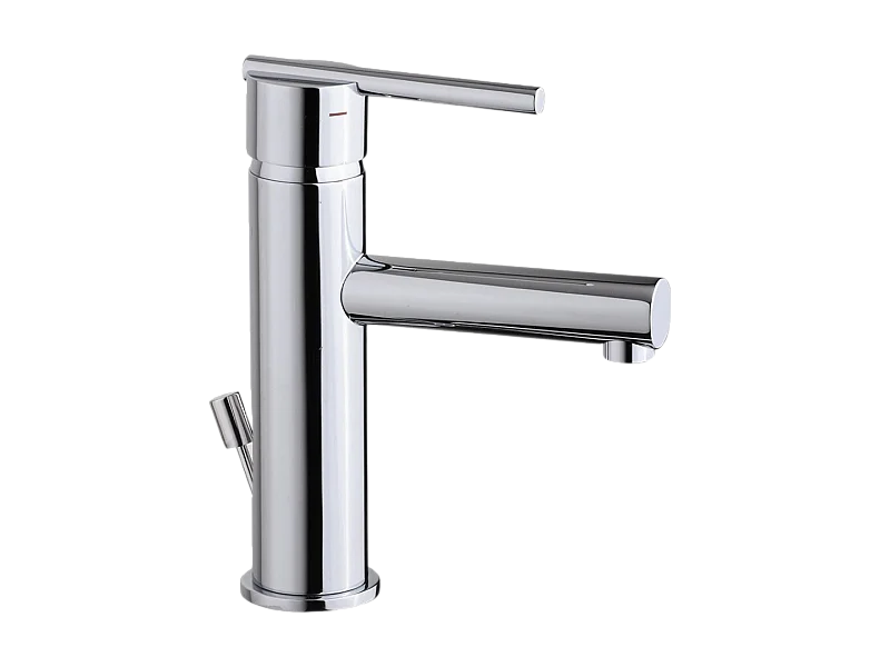 Tratto misturadora de lavatório cromada baixa Essebagno