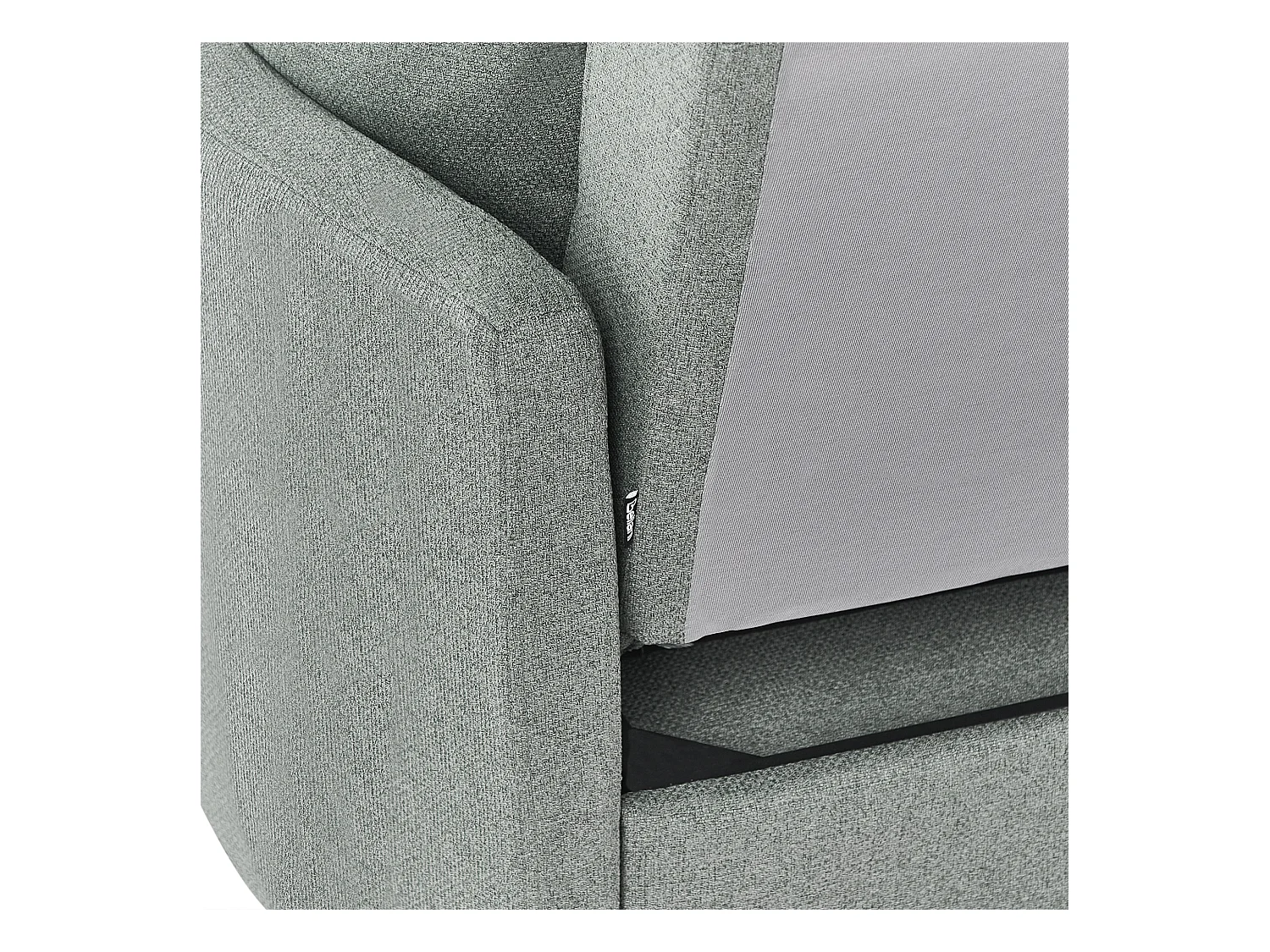 Slaapbank HOVIN Stof Groen 2-zitter