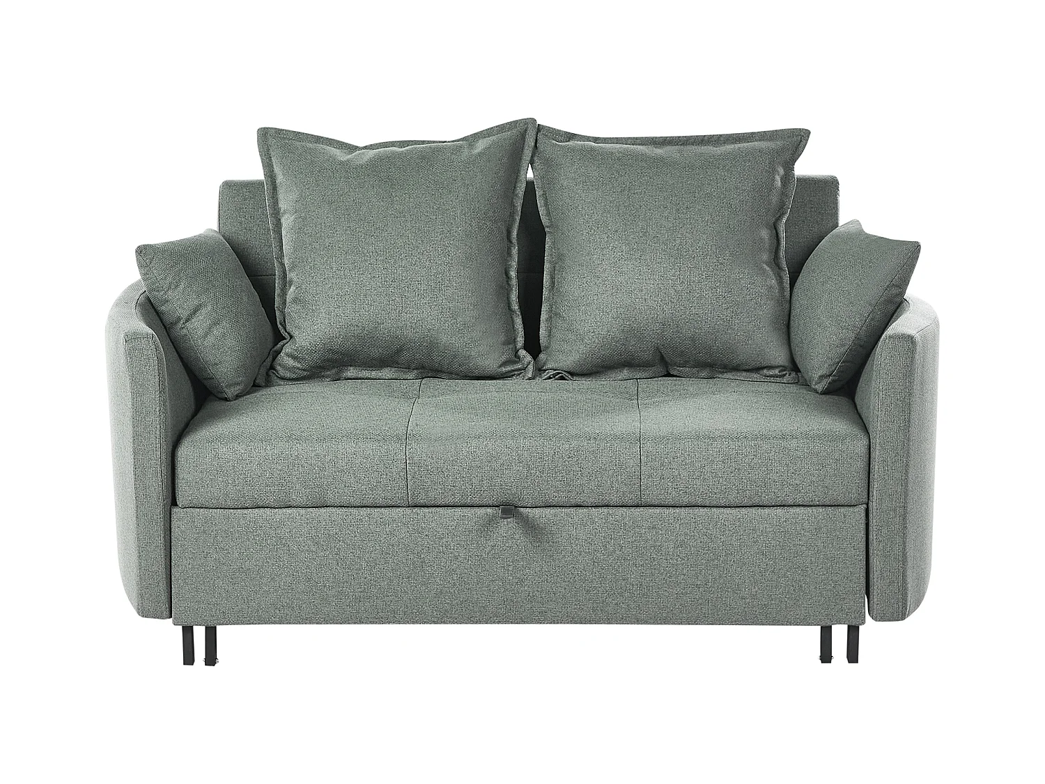 Slaapbank HOVIN Stof Groen 2-zitter