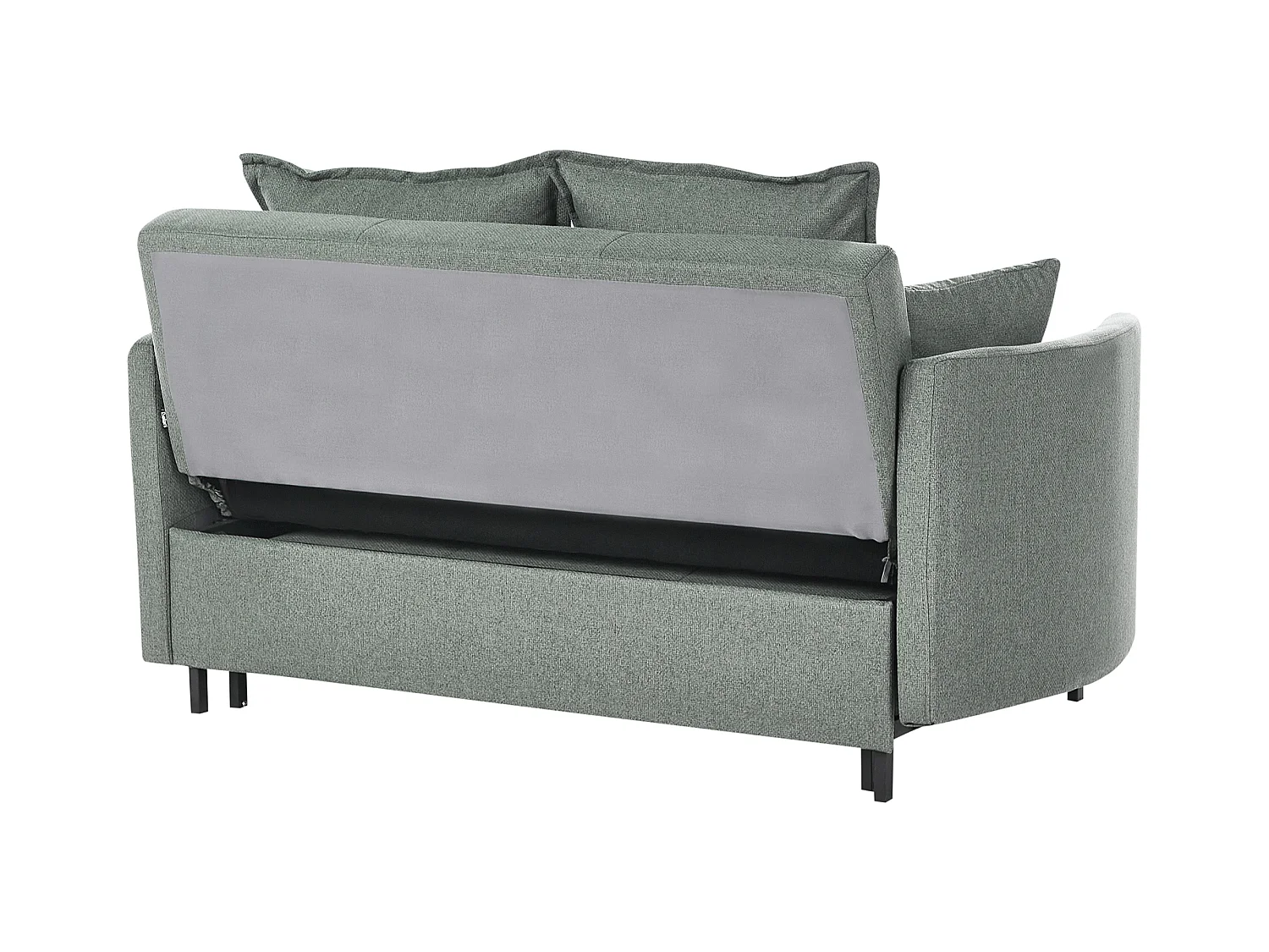 Slaapbank HOVIN Stof Groen 2-zitter