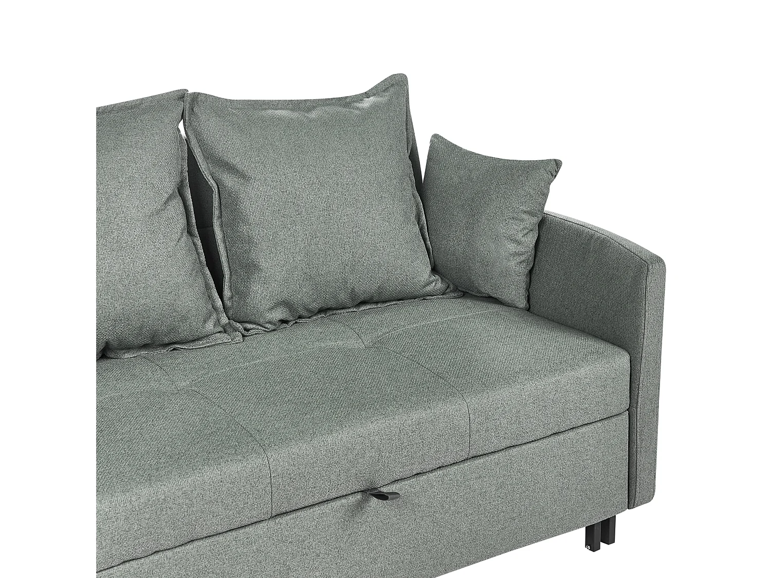 Slaapbank HOVIN Stof Groen 2-zitter