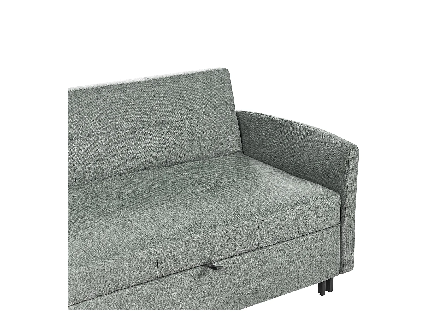 Slaapbank HOVIN Stof Groen 2-zitter