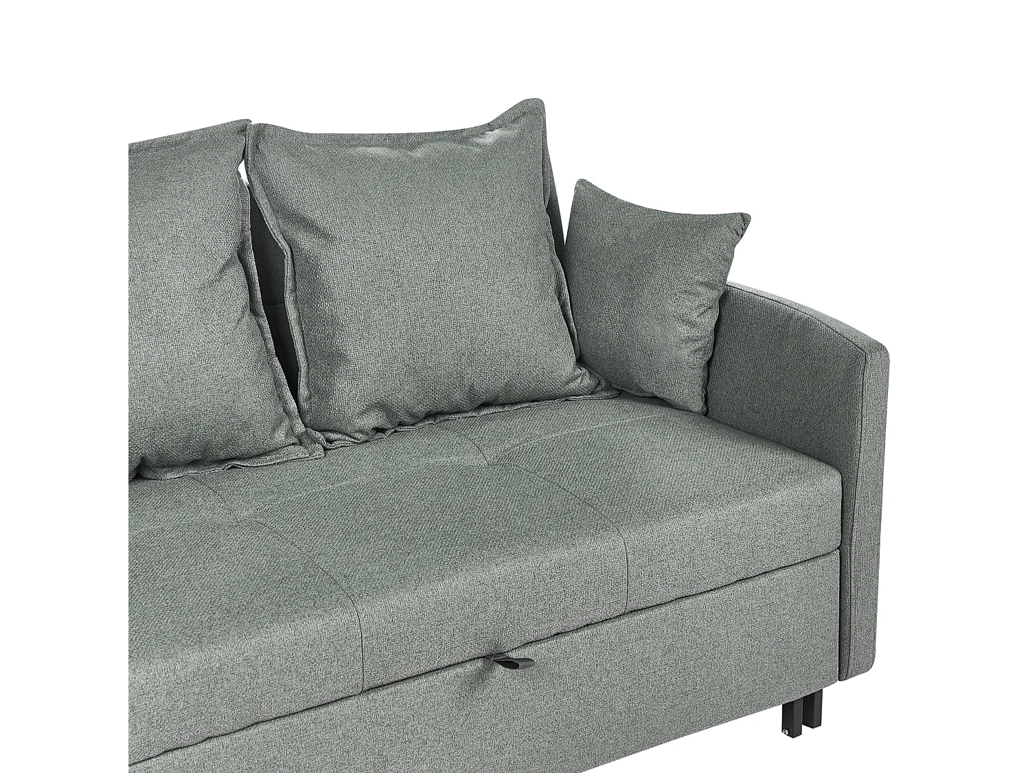 Canapé-lit 2 places HOVIN Tissu Vert