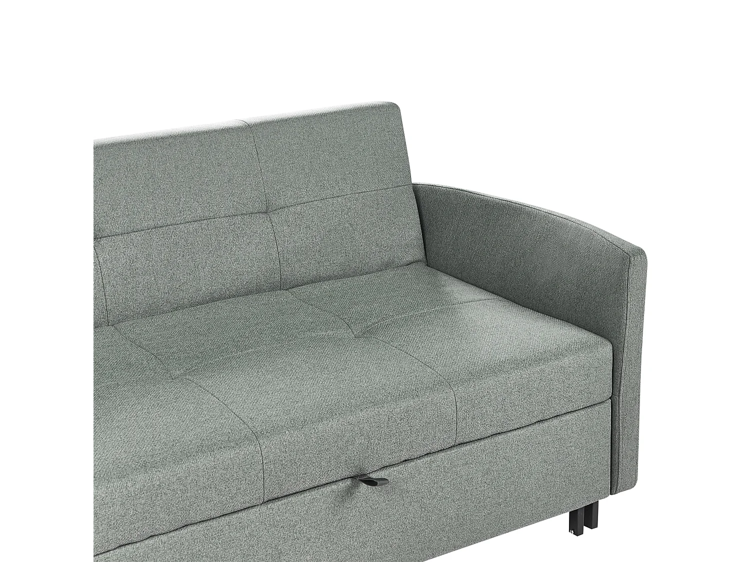 Canapé-lit 2 places HOVIN Tissu Vert