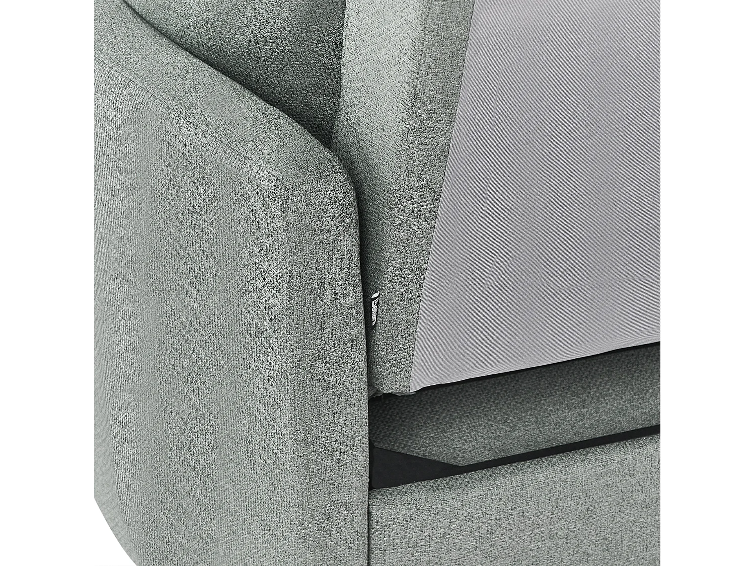 Canapé-lit 2 places HOVIN Tissu Vert