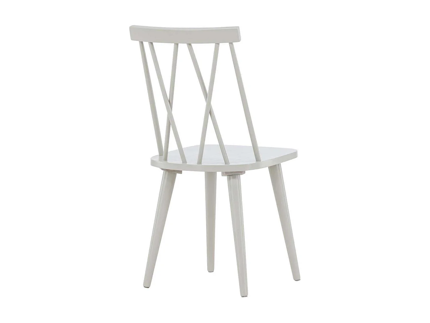 Chaise en bois d'hévéa Mariette