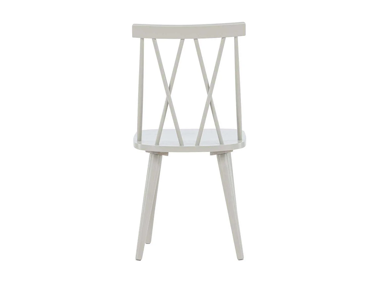 Chaise en bois d'hévéa Mariette