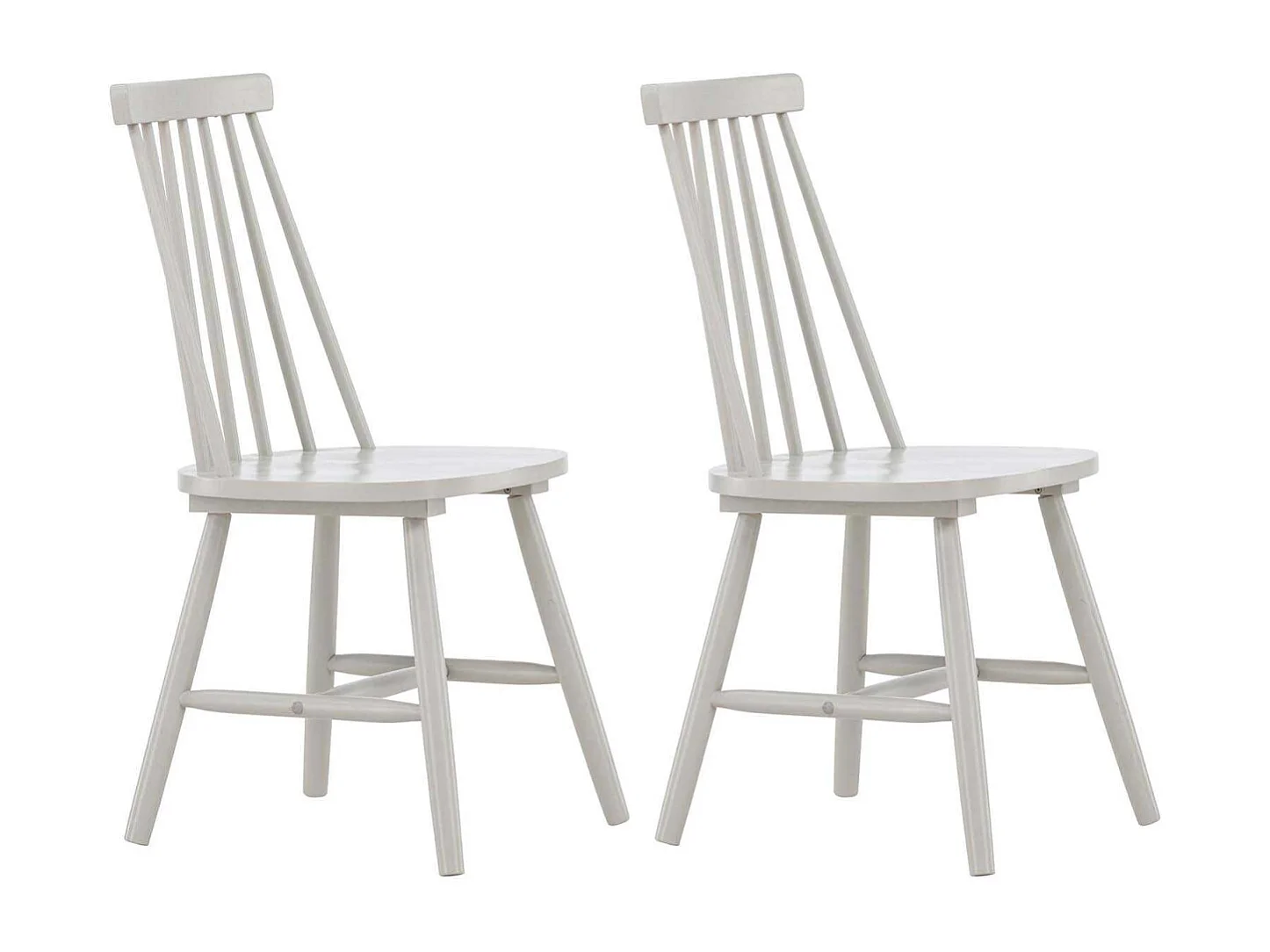 Chaise en bois Lönneberga (Lot de 2)