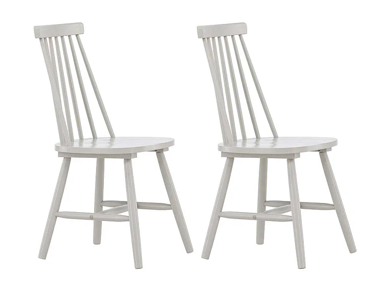 Chaise en bois Lönneberga (Lot de 2)