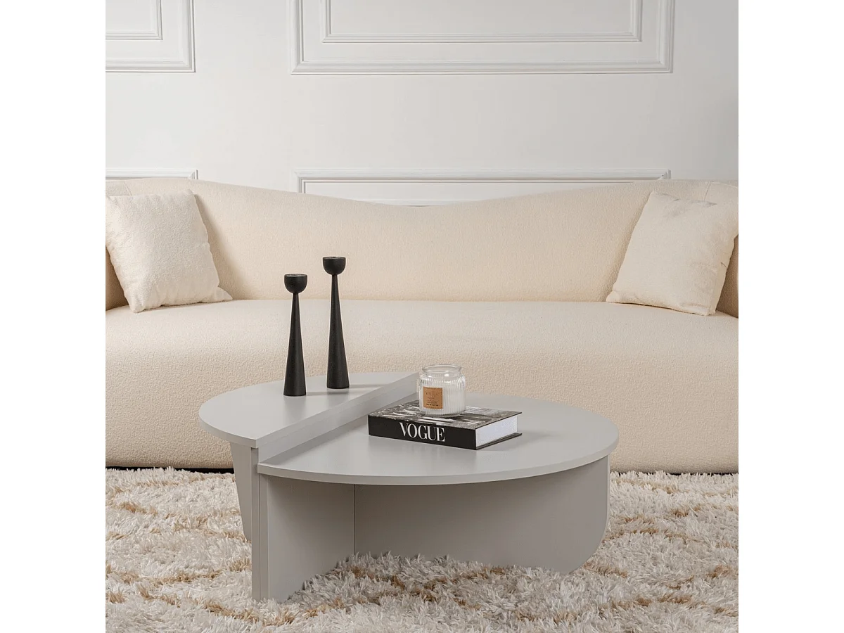 Lot de 2 tables basses L90 cm - ORION