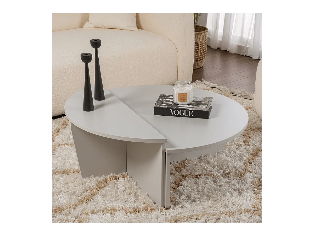 Set aus 2 Couchtischen L90 cm - ORION