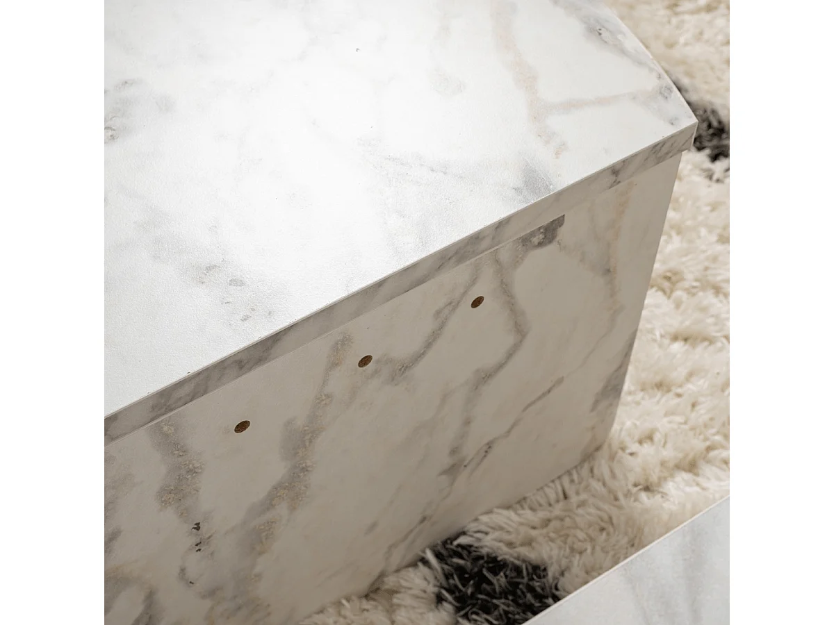 Lot de 2 tables basses L90 cm - ORION