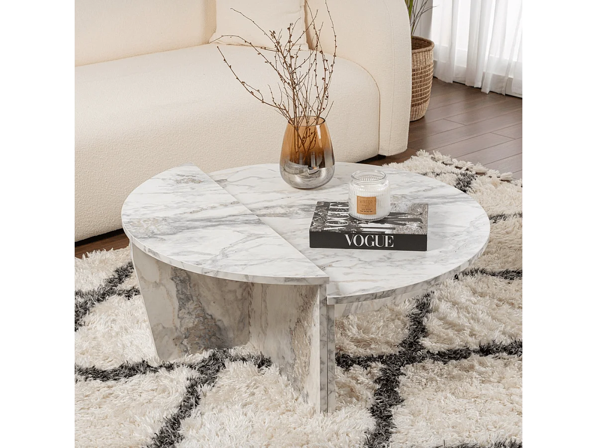 Set van 2 salontafels L90 cm - ORION