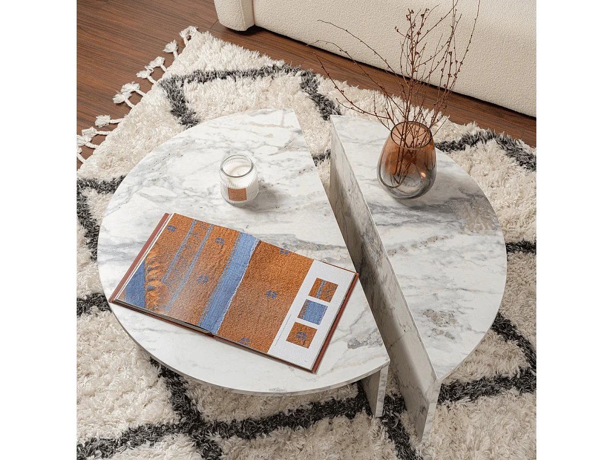 Set van 2 salontafels L90 cm - ORION