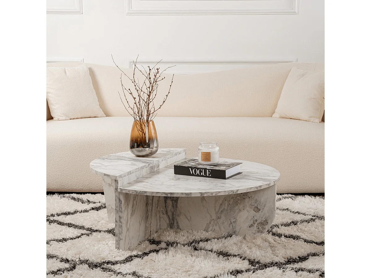 Set aus 2 Couchtischen L90 cm - ORION