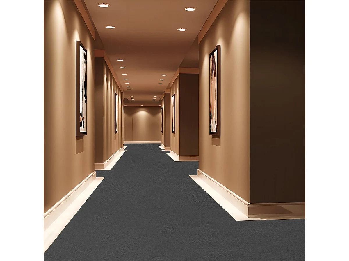 Tapis de Sol pour Garage Imperméable 252,5 x 221 cm, Tapis Antidérapant Voiture Réutilisable et Lavable avec Ruban Adhésif Double Face, pour Motoréparation Automobile, Gris