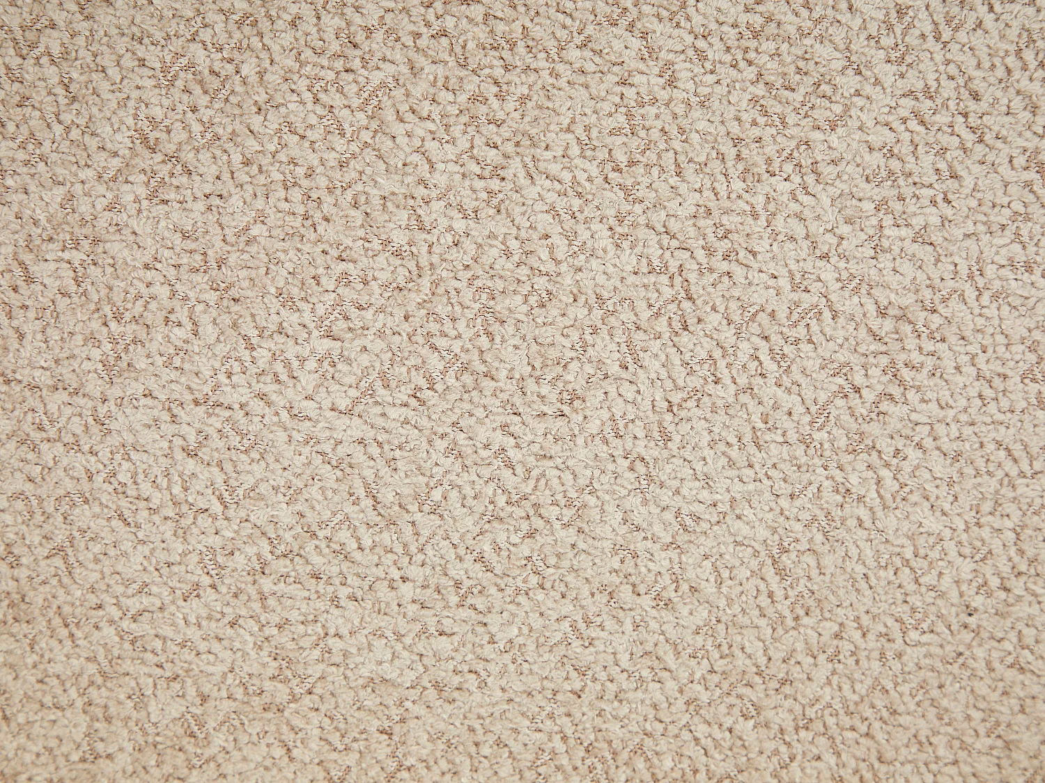 Set med 2 stolar med armstöd i bouclé-tyg och gummiskogsträd - Taupe och ljus natur - VALENYO