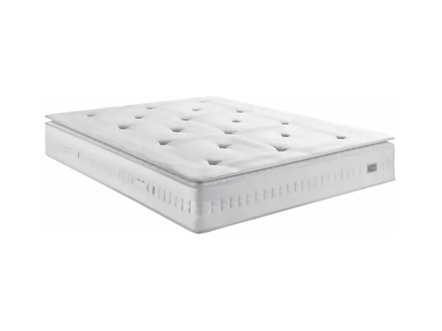 Lit escamotable horizontal 160x200 Angelina-Avec matelas-Encadrement Ciment-Façade Ciment