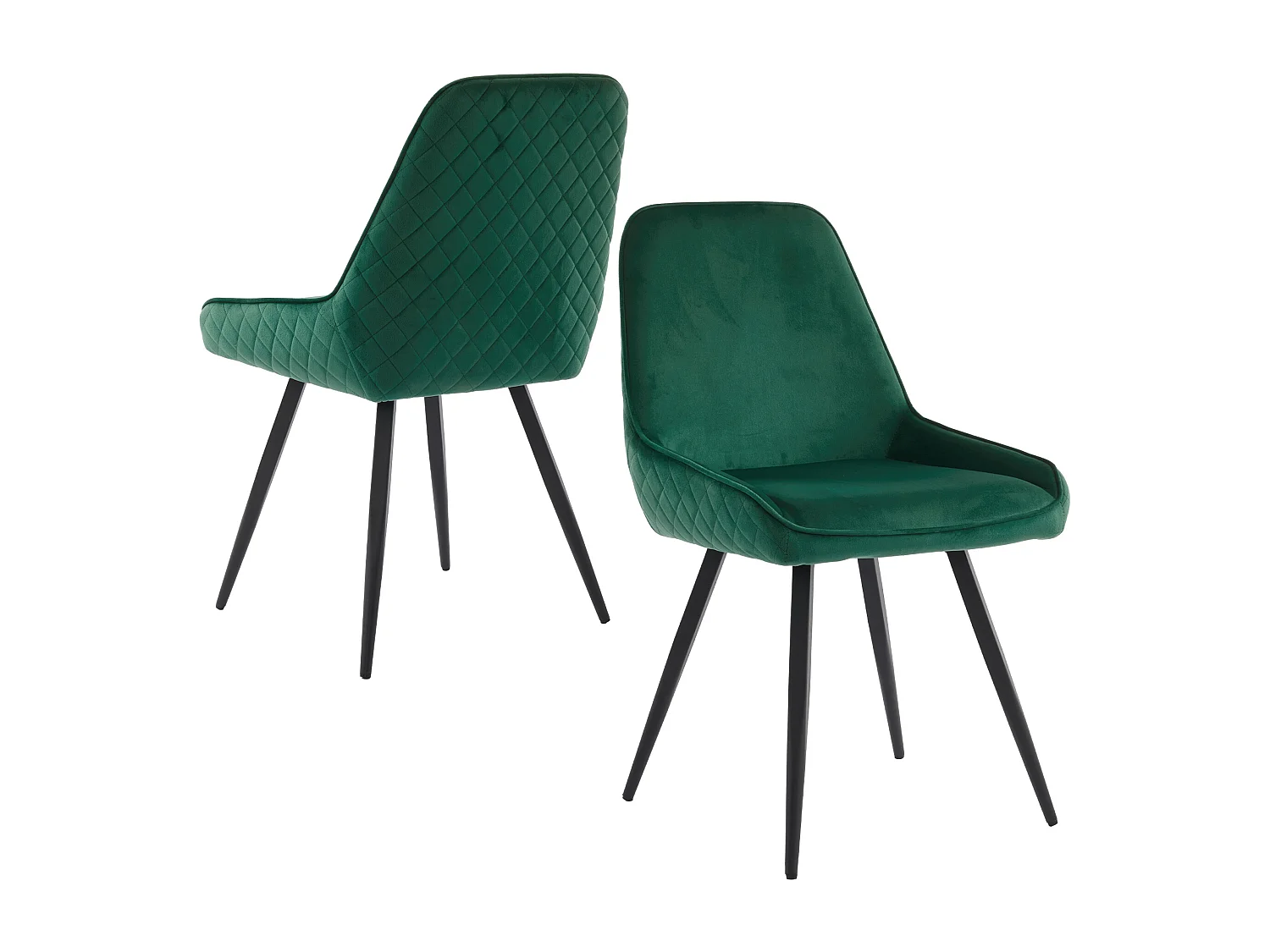 Cadeiras de jantar com encosto (2 peças), cadeira de cozinha